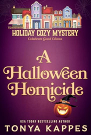 book cover of A Halloween Homicide