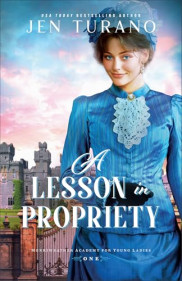 book cover of A Lesson in Propriety