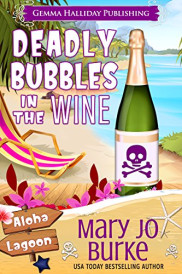 book cover of Deadly Bubbles in the Wine