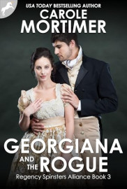 book cover of Georgiana and the Rogue