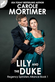 book cover of Lily and the Duke