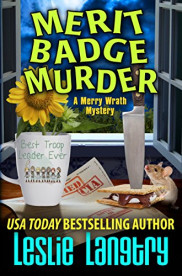 book cover of Merit Badge Murder