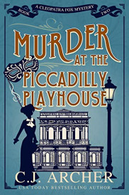 book cover of Murder at the Piccadilly Playhouse