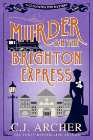 book cover of Murder on the Brighton Express