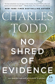 book cover of No Shred of Evidence