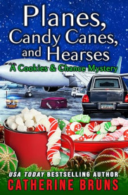 book cover of Planes, Candy Canes, and Hearses