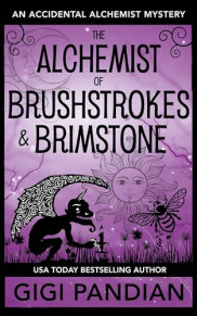 book cover of The Alchemist of Brushstrokes and Brimstone