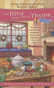 book cover of The Diva Runs Out of Thyme