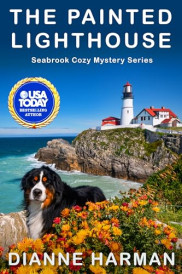 book cover of The Painted Lighthouse