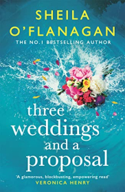 book cover of Three Weddings and a Proposal