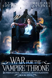 book cover of War for the Vampire Throne