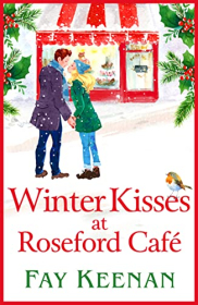 book cover of Winter Kisses at Roseford Cafe
